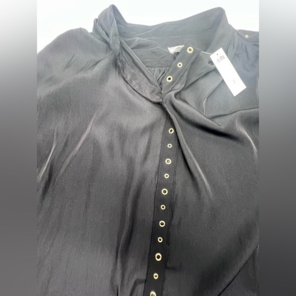 Chico’s black womens flowy top NWT size 16/18